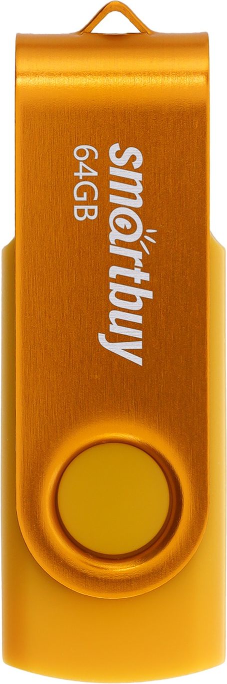 SmartBuyTwist64ГБUSB-флеш-накопитель,USB2.0,USBType-A,SB064GB2TWY,желтый