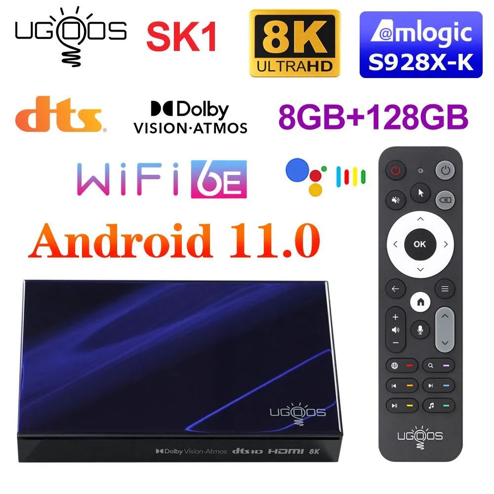 Караоке-системаUGOOSSK1TVBOX8+128GB