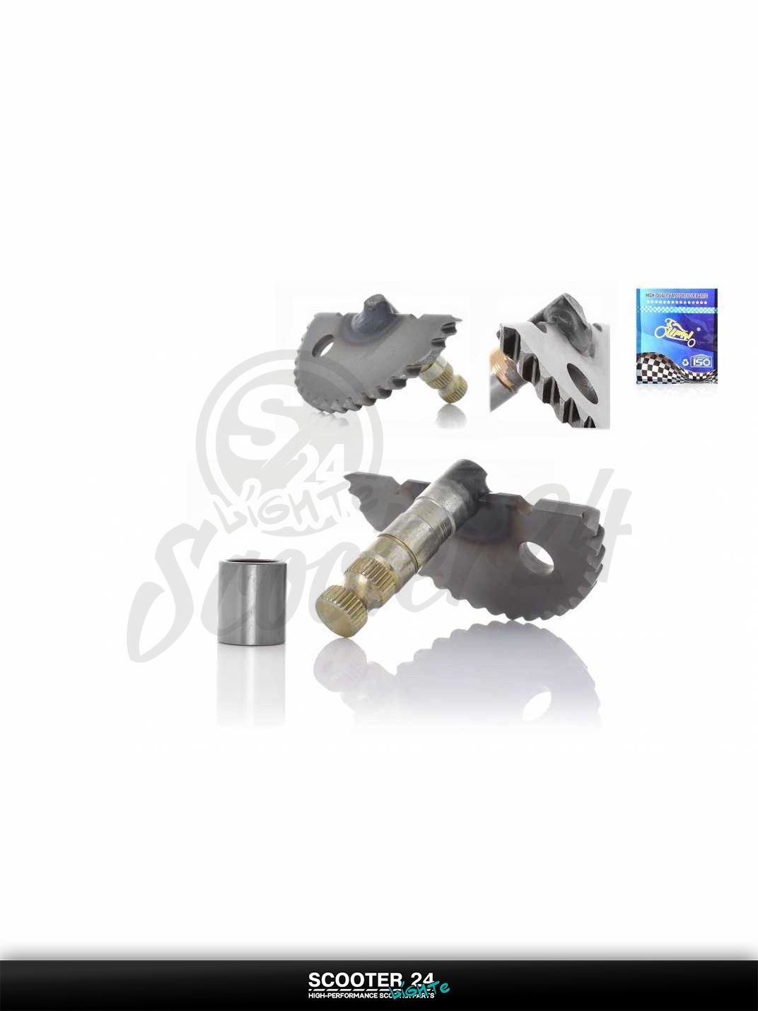 Сектор кикстартера на китайский скутер 139QMB GY6 50 L60 +втулка "LIPAI"