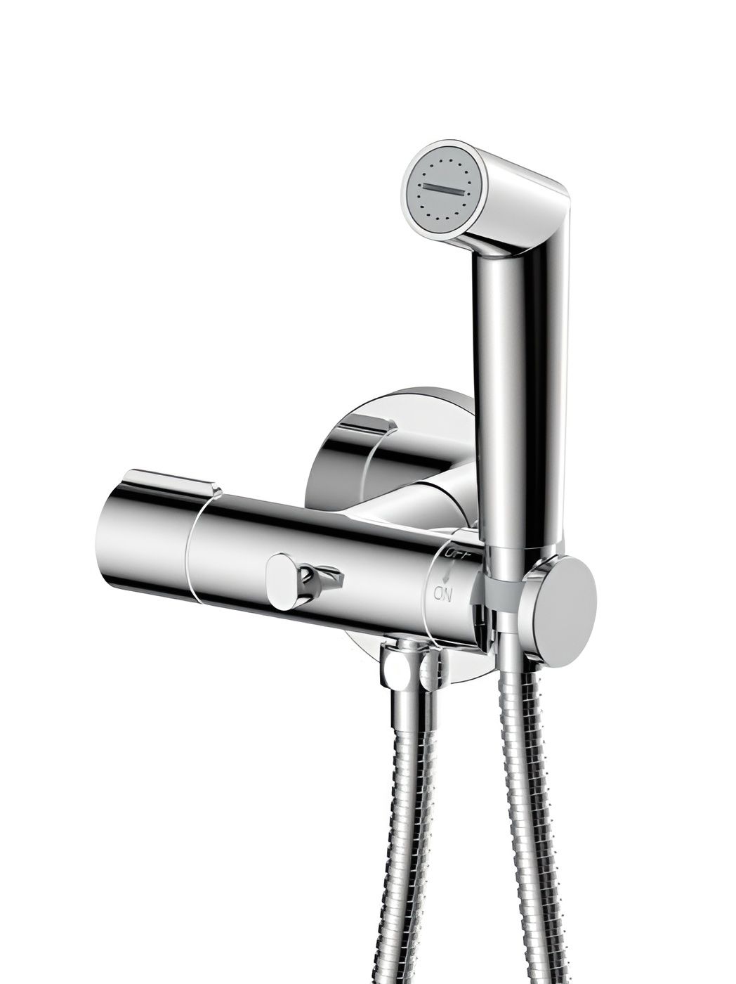 Фото товара на маркетплейсе ozon Гигиенический душ со смесителем, глянцевый хром, IDDIS, Axes, AXESBR0i08