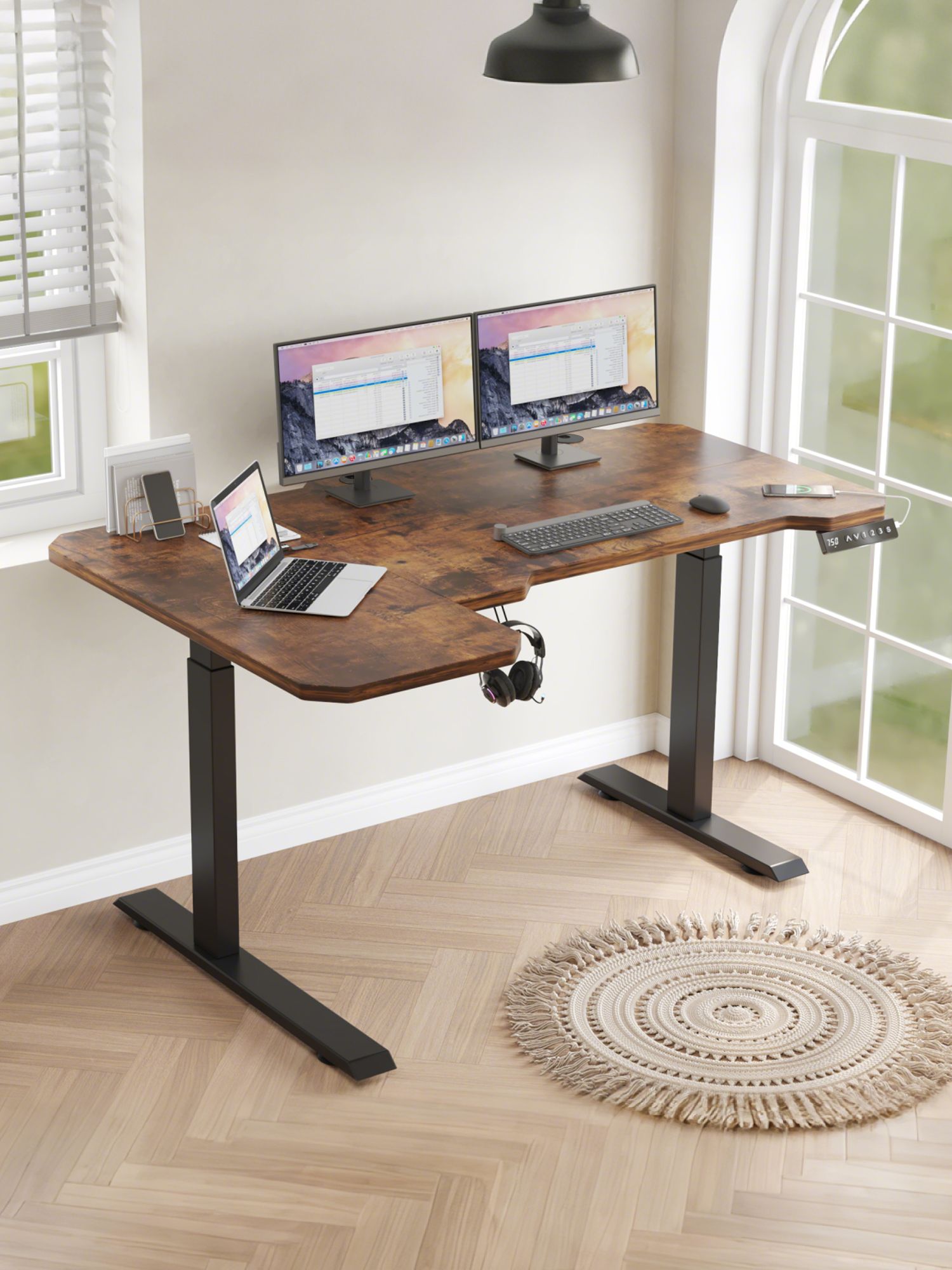 Стол компьютерный с подъемным механизмом GEEKRIG 1SJ01160