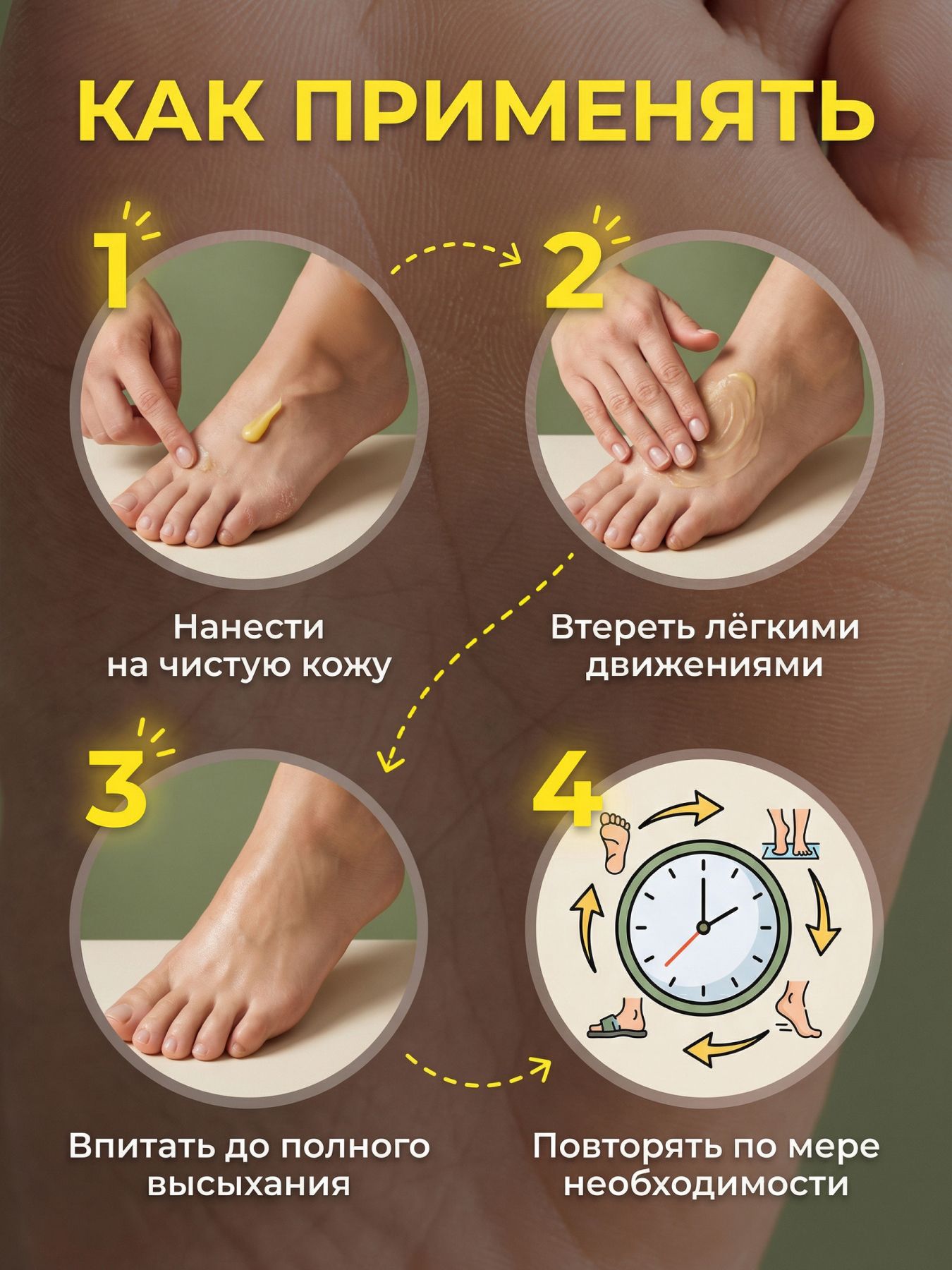 Мазь от мозолей, натёртостей, волдырей