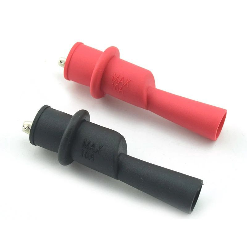 Крокодилы на щупы для мультиметра 2штуки 1000В 10А - купить с доставкой ...