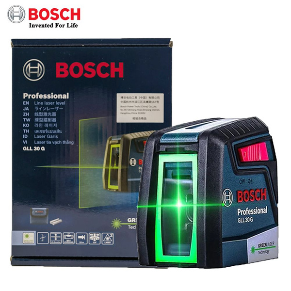 Bosch Лазерный уровень/нивелир Зеленыйлуч - купить с доставкой по ...