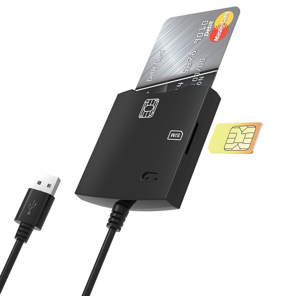 Новое USB-устройство для чтения смарт-карт для банковских карт CAC ...