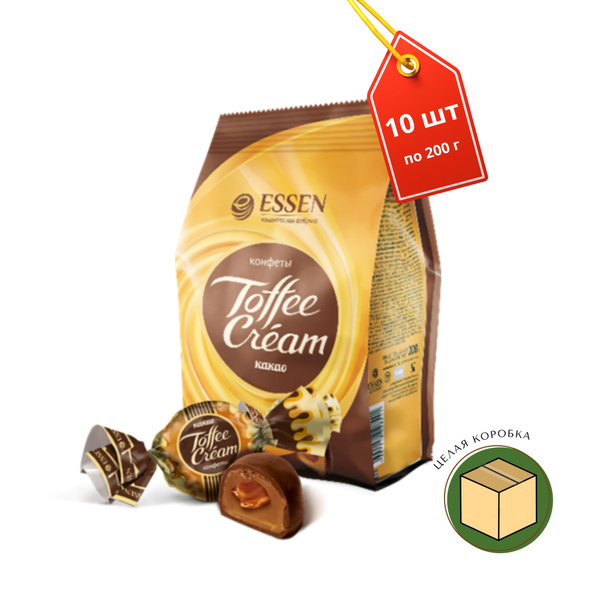 Конфеты Woogie Toffee Cream Soft Assorted Toffees 300 гр