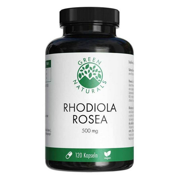 Green Naturals Родиола розовая, капсулы с высокими дозами 500 мг, 120 ...