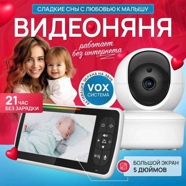 Беспроводная видеоняня Baby Monitor sm650 купить на OZON по низкой цене ...
