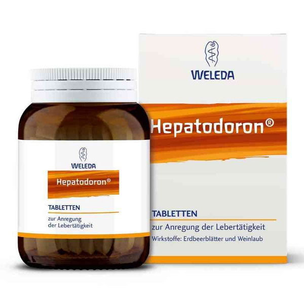 WELEDA ГЕПАТОДОРОН Hepatodoron Tabletten, 200 шт. - купить с доставкой ...