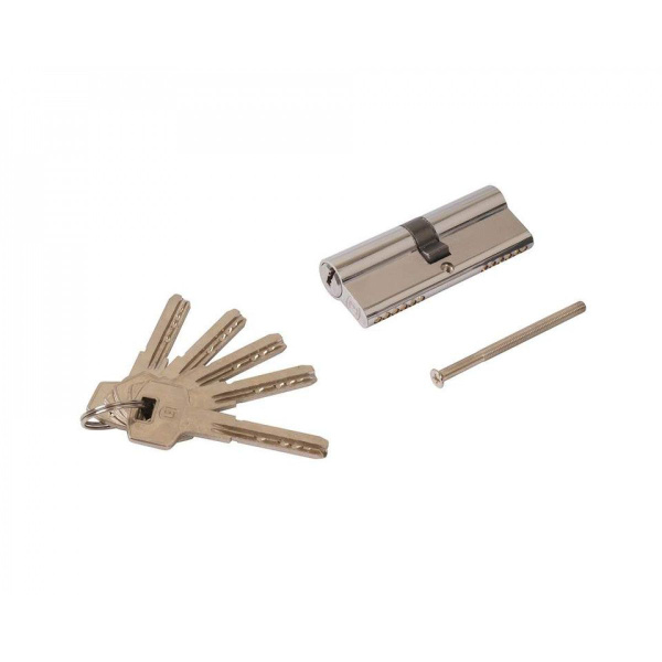 Цилиндр профильный ELEMENTIS 40(ключ), 5 перфорированных ключей ...