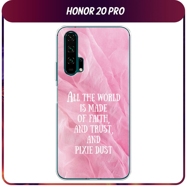Силиконовый чехол на Honor 20 Pro / Хонор 20 Pro "Pixie dust - 8 марта ...