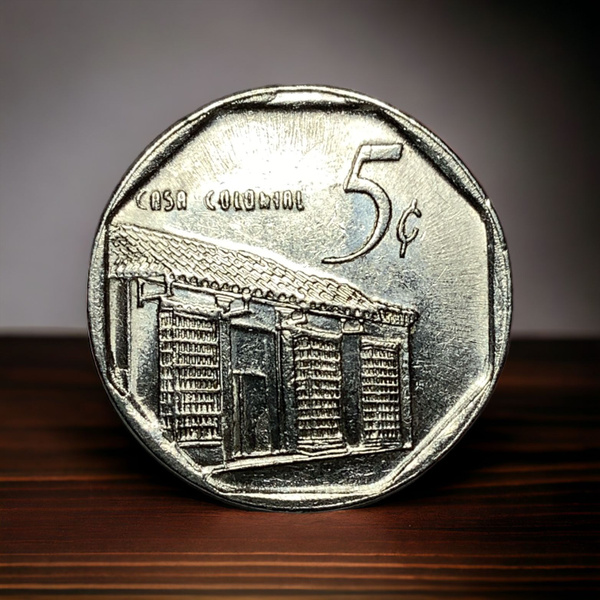 Монета Куба 5 сентаво 2002 года. Архитектура - купить в интернет ...