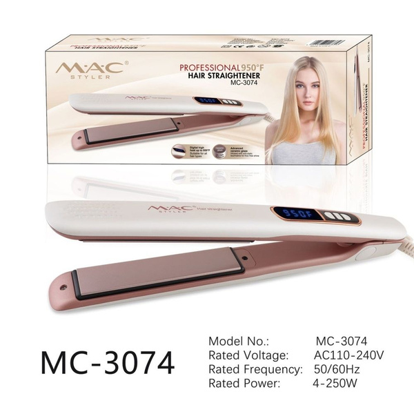 Профессиональный выпрямитель для укладки волос. Утюжок для выпрямления ...