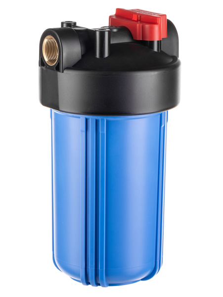 Гейзер Корпус магистрального фильтра 10BB синий, для холодной воды ...