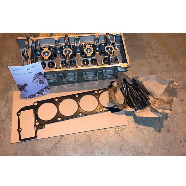 ГБЦ С ПРОКЛАДКОЙ И КРЕПЕЖОМ ZMZ-PRO 409051/409052 (Е-5) бензин/газ с изм. системой охлаждения (ЗМЗ о
