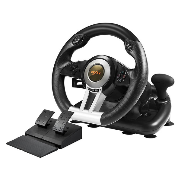 Руль (педали, вибро, скоба, D-pad, 12 кл, PC/PS3/PS4/XBOX ONE/Xinput ...