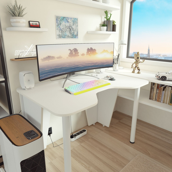 Компьютерный стол myXplace Xplace, 110х72х75 см - купить по выгодным ...