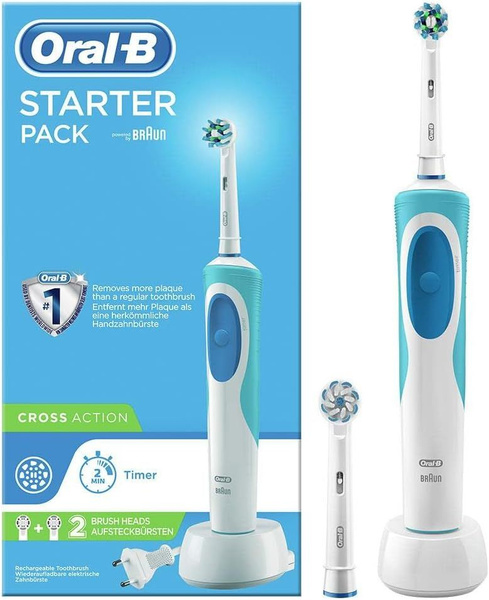 Электрическая зубная щетка Oral-B Starter Pack Cross Action ...