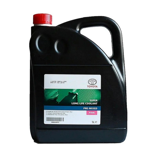 Антифриз Toyota готовый розовый Super Long Life Coolant Pre-Mixed / 5 л ...
