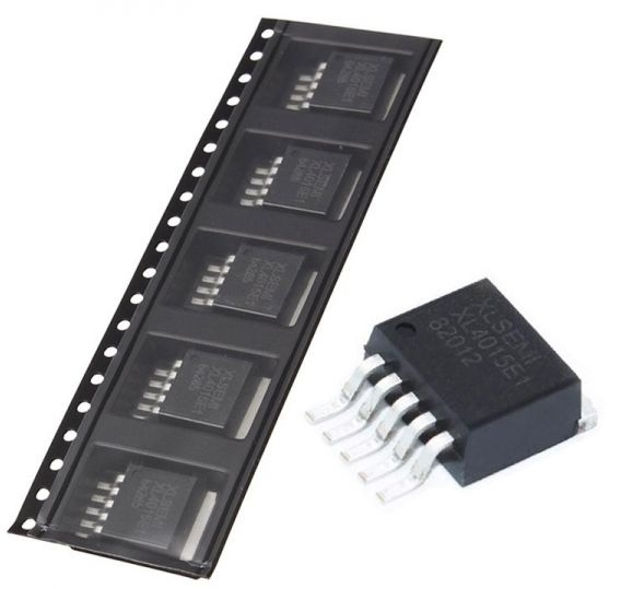 Микросхема XL4015E1 понижающий импульсный регулируемый преобразователь ...