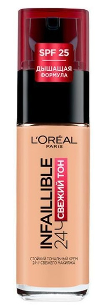 L'OREAL PARIS Стойкий тональный крем INFAILLIBLE Свежий тон 24ч ...