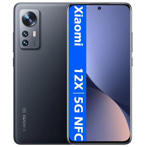 Смартфон Xiaomi xiaomi 12x-s 256 ГБ 8 ГБ Черный OLED/AMOLED 2 SIM ...