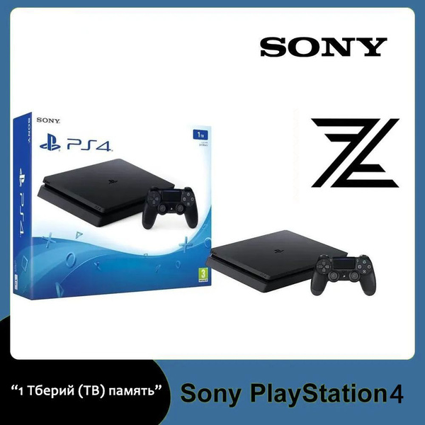 Игровая приставка Sony PlayStation 4 Slim 1 ТБ, PS4 купить на OZON по ...
