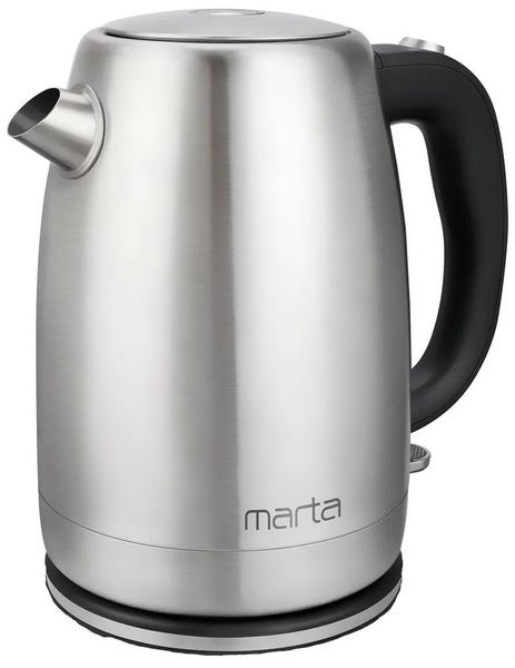 Купить электрический чайник Marta MT-4559, серый металлик, Металл ...