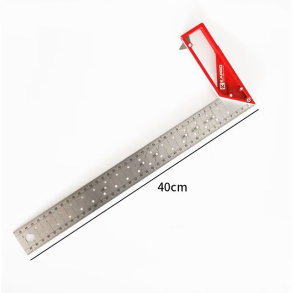 Kapro Линейка/угольник 400мм х 40мм, Металл купить на OZON по низкой ...