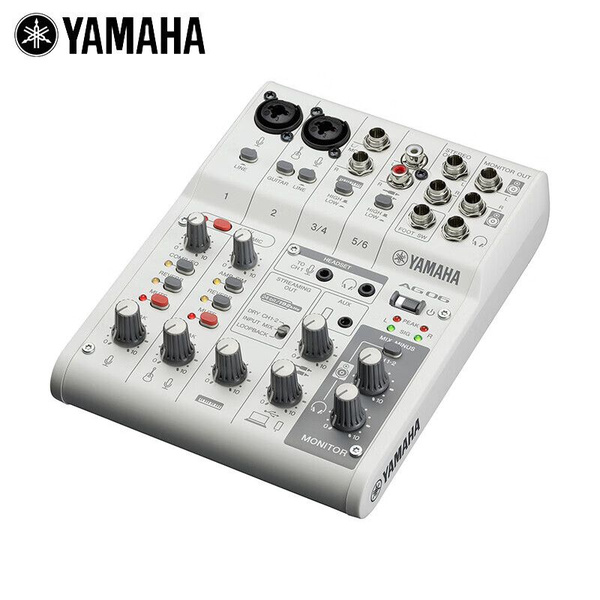 Студийная звуковая карта Yamaha YAMAHA AG06 MKII white купить по ...
