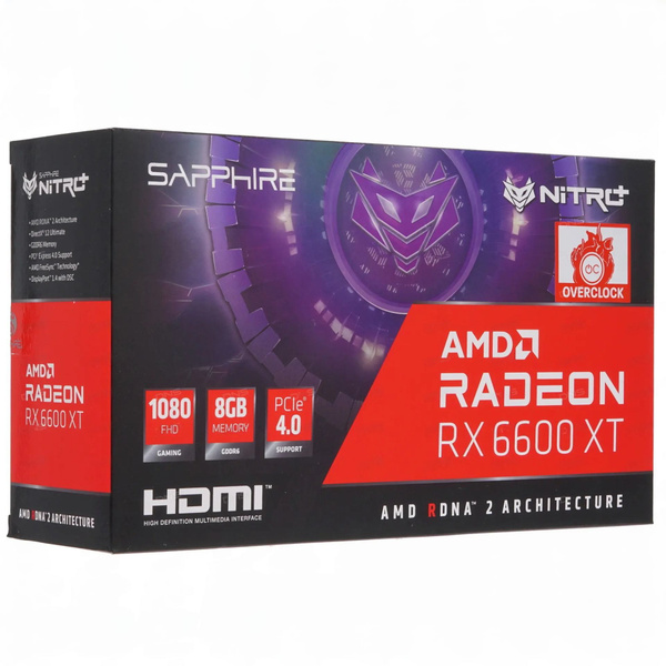 Видеокарта Sapphire Radeon RX 6600 XT, 8 ГБ GDDR6 - купить по низким ...