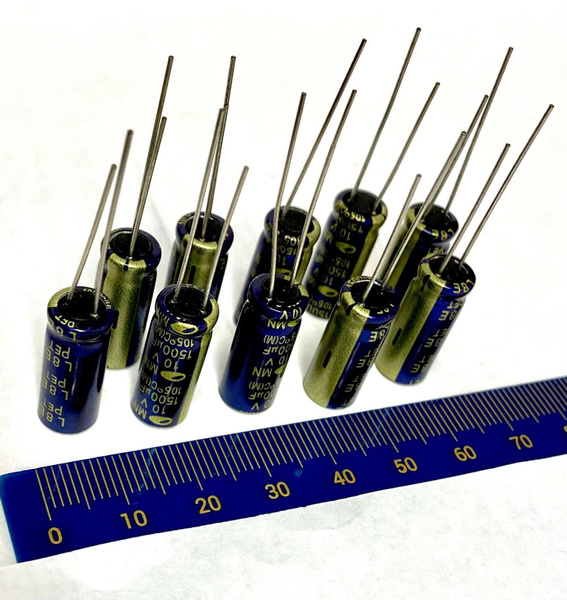 Конденсатор электролитический 1500uF 10V/ 1500мкф 10В, low esr, Samwha ...