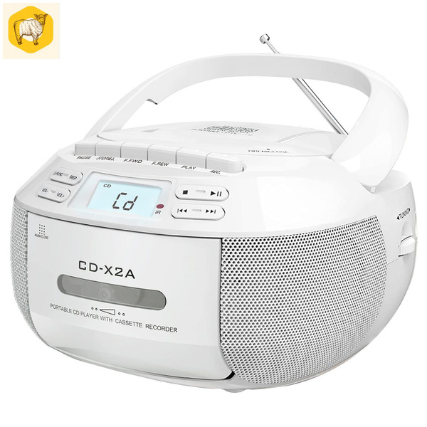 проигрыватель компакт дисков boombox cd player портативный Cassette ...
