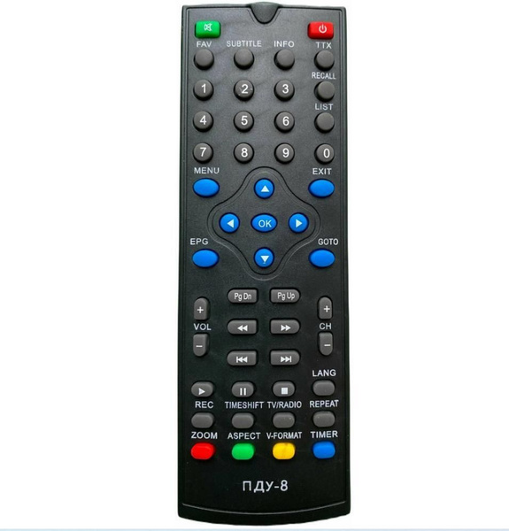 Пульт для Oriel ПДУ-8 DVB-T2 (черный) купить на OZON по низкой цене ...