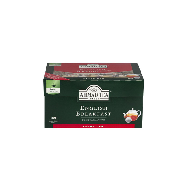 Чай в пакетиках Ahmad Tea English Breakfast Teapot Tea Bags 100 шт. 320 ...