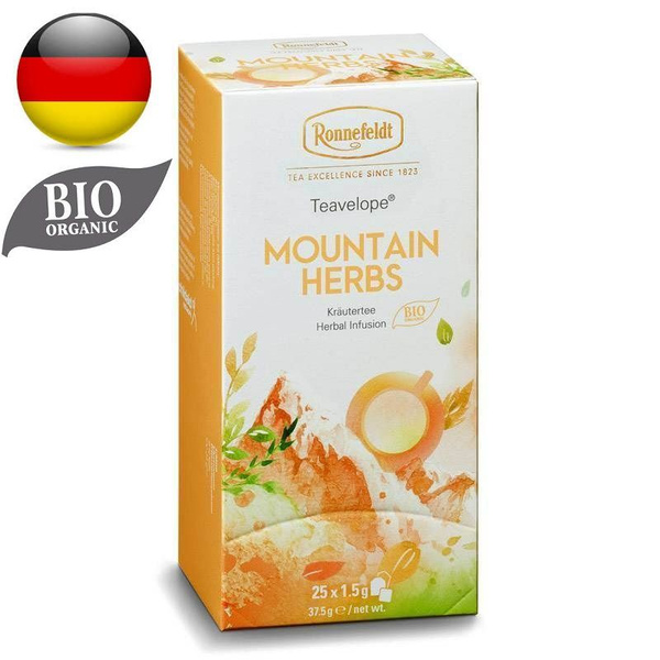 Чай пакетированный Роннефельд Ronnefeldt Teavelope Mountain Herbs ...
