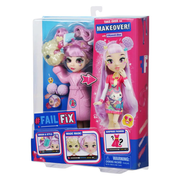 Кукла Fail Fix Кавай Кьюти 2 в одном - купить с доставкой по выгодным ...