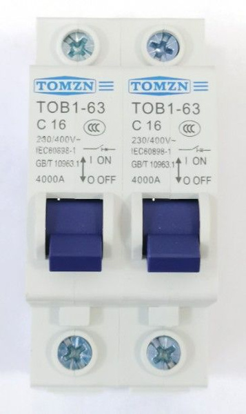 Купить Автомат ручного ввода резерва (автомат байпаса) 16А TOB1-63 ...