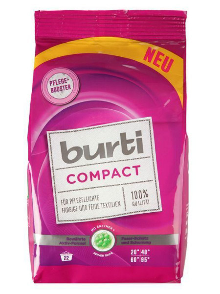 Burti Стиральный порошок 1100 г Для цветных тканей - купить с доставкой ...