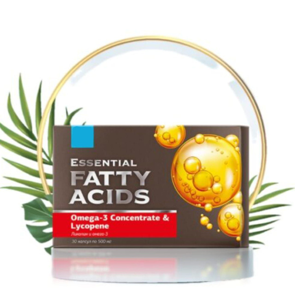 Ликопин и омега-3Essential Fatty Acids, 30 капсул - купить с доставкой ...