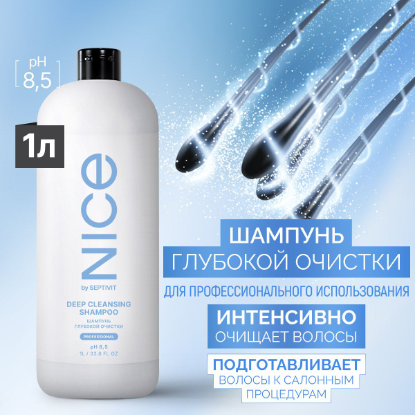 Шампунь глубокой очистки волос 1000 мл NICE by SEPTIVIT - купить с ...