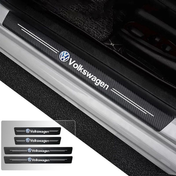 Наклейки на пороги автомобиля Фольксваген/Volkswagen Golf Passat B5 B6 ...