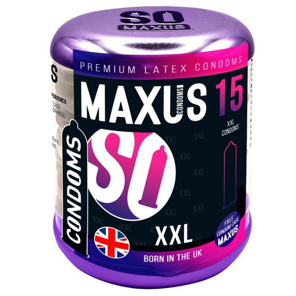 Презервативы Maxus XXL увеличенного размера - 15 шт. - купить с ...
