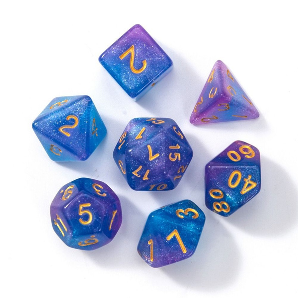 7Pcs/set DND кости - купить с доставкой по выгодным ценам в интернет ...