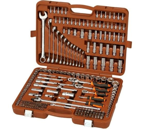 Набор инструмента Ombra универсальный 1/4, 3/8, 1/2 DR, 216 предметов ...