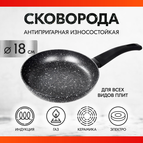 Сковорода MAGICZONE посудасковорода__11, 18 см - купить по выгодным ...
