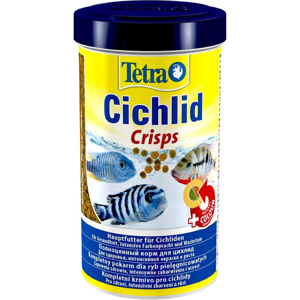 Cichlid Crisps корм для рыб всех видов цихлид в чипсах, 500 мл - купить ...