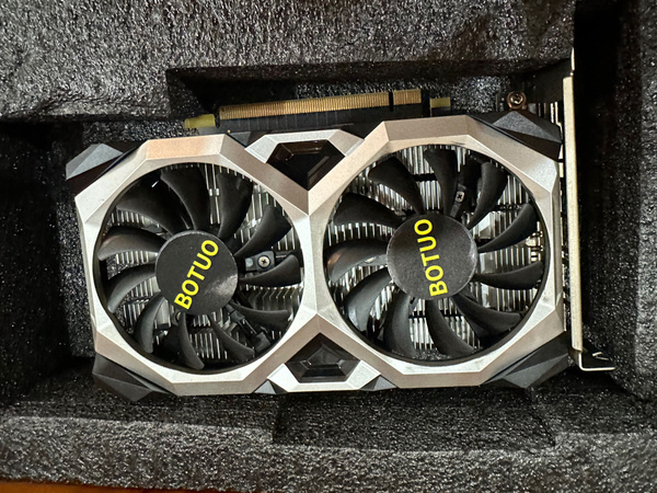 Характеристики NVIDIA Видеокарта GeForce GTX 1650 (Botuo GTX1650 ventus ...