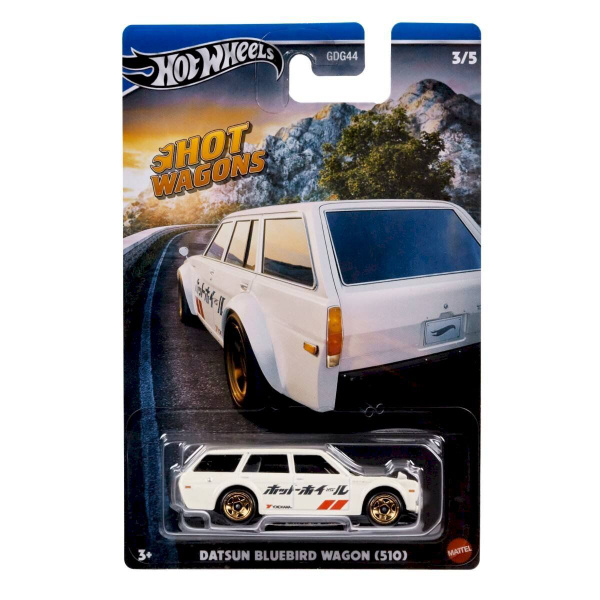 Hot Wheels Hot Wagons Datsun Bluebird Wagon 510 OZON 1540345137