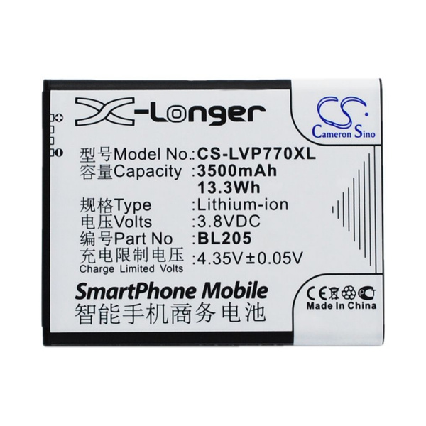 Аккумулятор Cameron Sino для телефонов Lenovo P770 - купить с доставкой ...